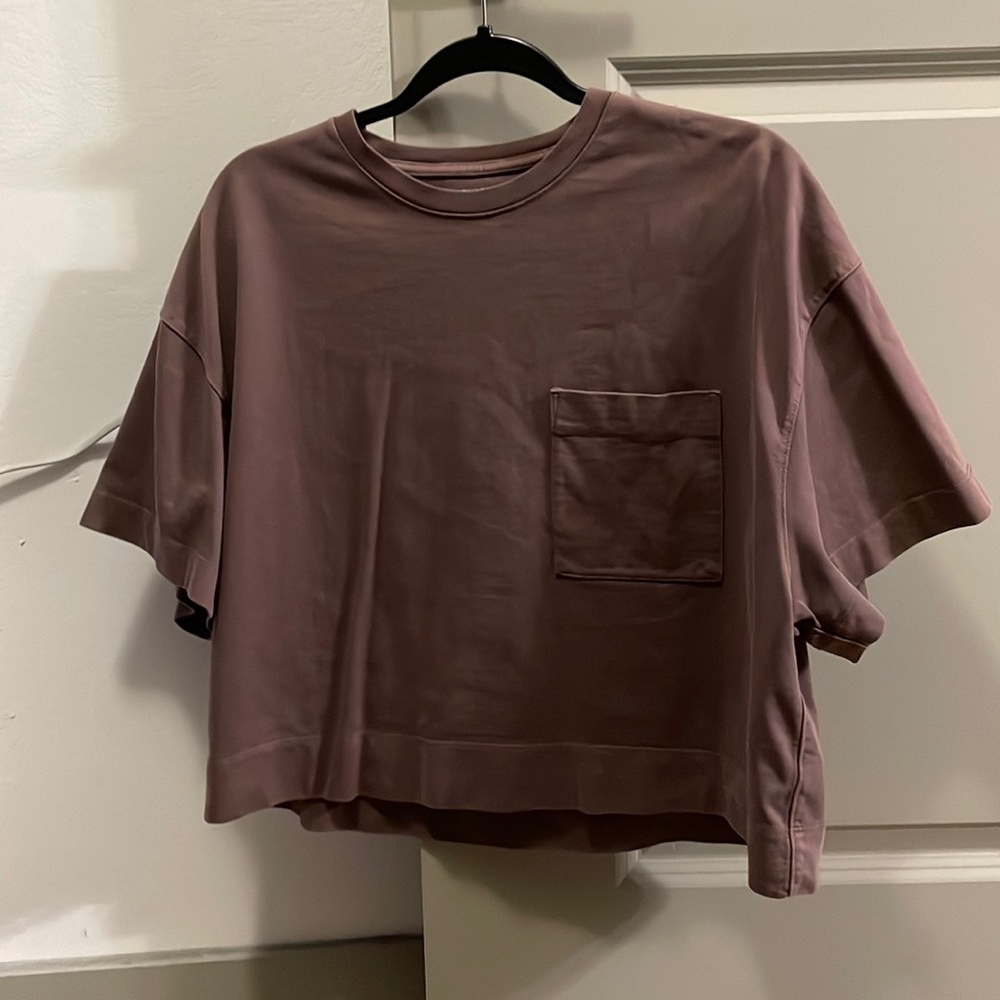 Athleta relaxed crop oversized